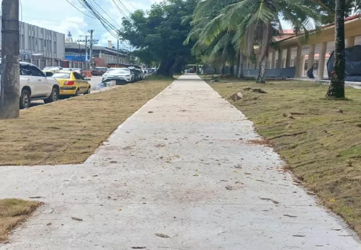 La seguridad en el día está a cargo de la empresa constructora. Foto. Cortesía