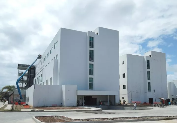 Las autoridades de salud precisan que en este nuevo hospital de la provincia de Colón contará con un total de 500 camas. Foto. Cortesía. Minsa