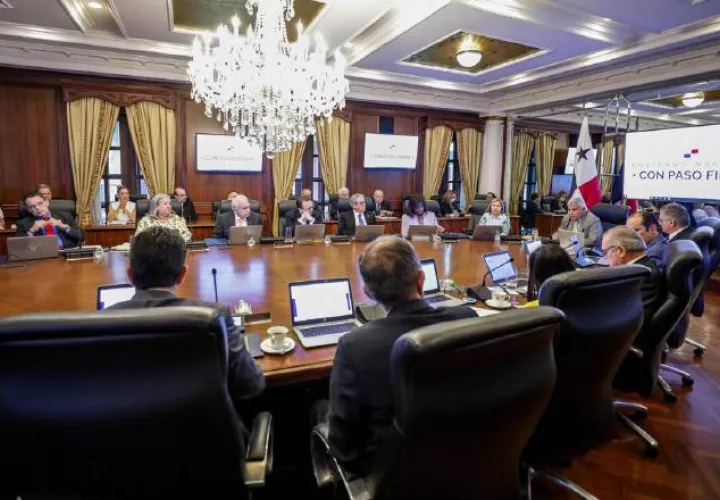 El Consejo de Gabinete realizó ayer su segunda sesión de trabajo. 