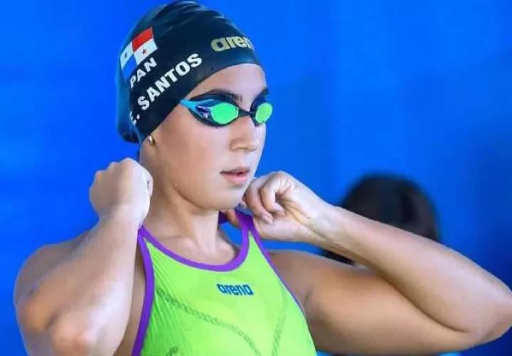 Emily Santos, competirá en los 200 metros pecho. Foto: Instagram