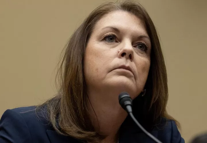 La exdirectora del Servicio Secreto de Estados Unidos, Kimberly Cheatle. Foto: EFE