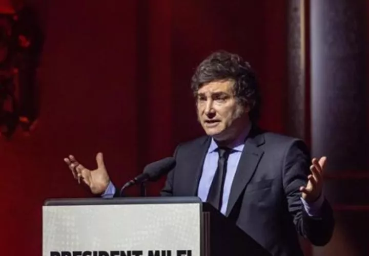El presidente de Argentina, Javier Milei. Foto: EFE