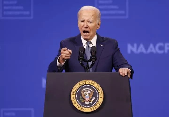 Actual presidente de EE.UU. y candidato presidencial, Joe Biden.