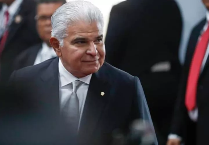 El presidente de Panamá, José Raúl Mulino. Foto: EFE