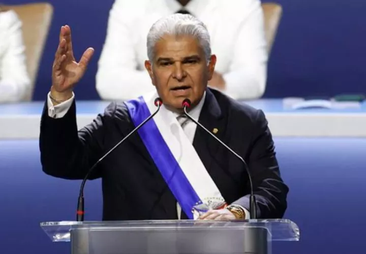  El presidente de Panamá, José Raúl Mulino. Foto: EFE