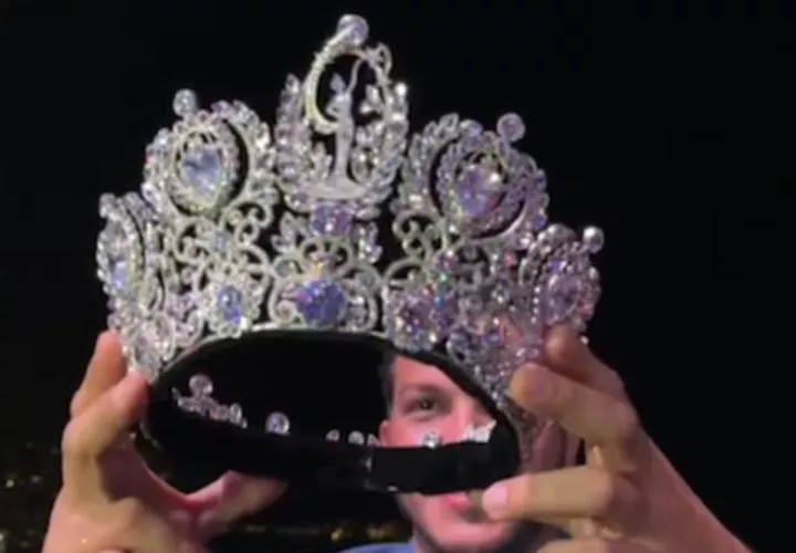 La corona fue hecha por el orfebre Gustavo Carrera. Foto: Instagram / @senoritapanamaoficial