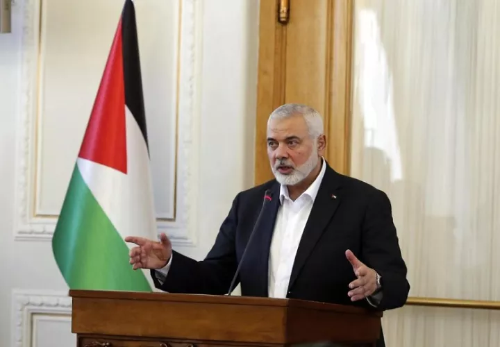 Fotografía de archivo del líder del grupo islamista Hamás, Ismail Haniyeh. Foto: EFE