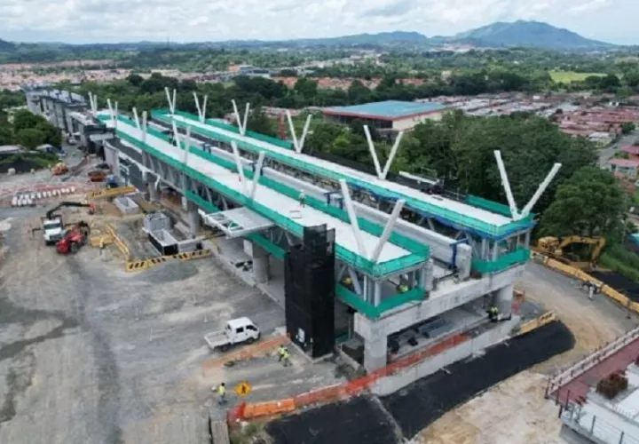  La estación con mayor avance es la Ciudad del Futuro (47%), así lo informó la oficina del Metro de Panamá. Foto. Archivo