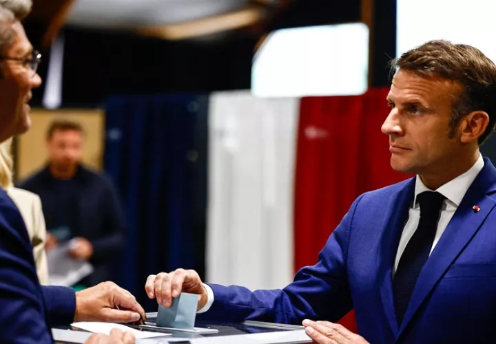 Macron velará para que se respete la decisión soberana de los franceses. Foto: EFE