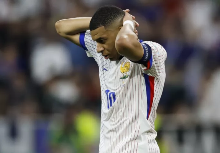Mabppé no tuvo su mejor Eurocopa. Foto: EFE