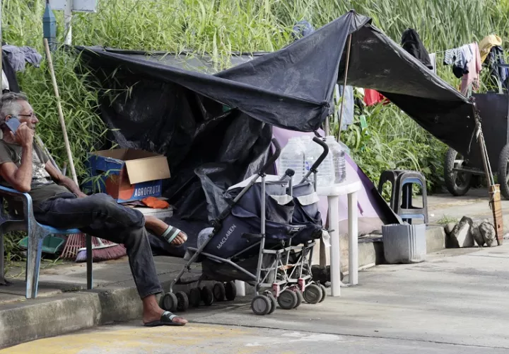 La mayoría de los migrantes que llegan a Panamá son de Venezuela. Foto: EFE