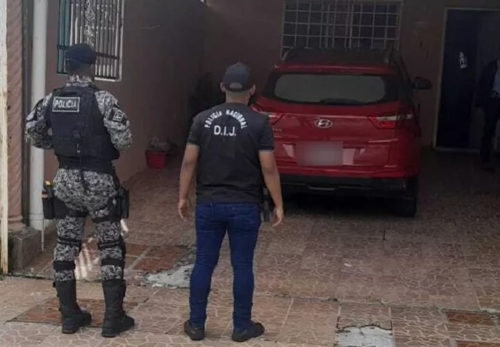La Policía Nacional detuvo a un sospechoso del homicidio.Foto: Diomedes Sánchez. 