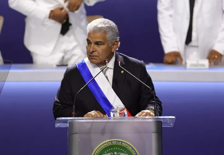 José Raúl Mulino, presidente de la República. 