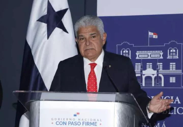 El presidente José Raúl Mulino realizó una conferencia de prensa para hablar sobre las medidas adoptadas. 