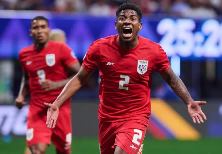 César Blackman de la selección de Panamá. Foto: @Concacaf