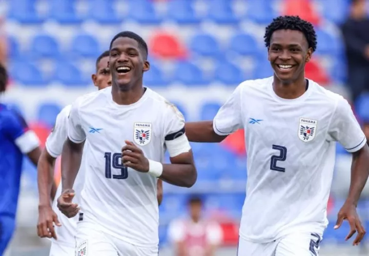 Jugadores del equipo de Panamá Sub-20. Foto: Fepafut