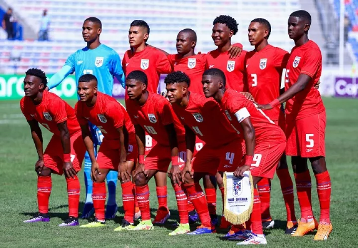 Selección de Panamá Sub-20. Foto:Fepafut