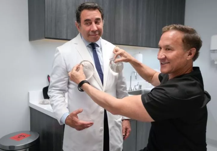 Terry Dubrow y Paul Nassif, cirujanos plásticos. Foto: Cortesía