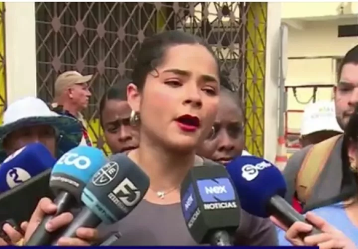Alcaldesa del distrito de San Miguelito, Irma Hernández.