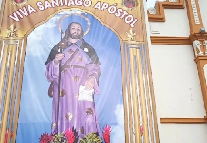  Santiago Apóstol es el  patrono de los santiagueños. Foto: Melquiades Vásquez.