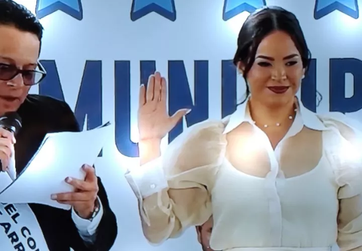 La nueva alcaldesa dijo que en su gestión promoverá la ajusticia social. Foto: Imagen de video.