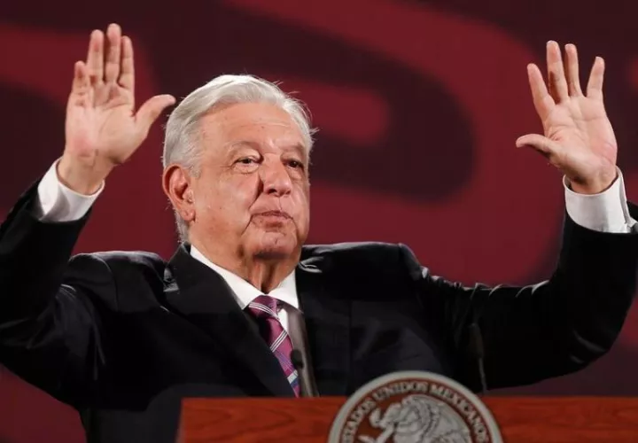 El presidente de México, Andrés Manuel López Obrador. Foto: EFE