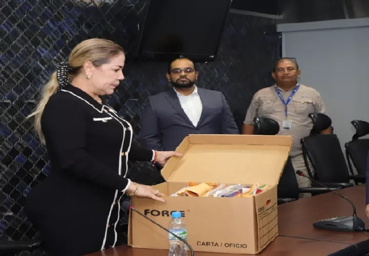 La presidenta de la Comisión de Credenciales Reglamento, Ética Parlamentaria y Asuntos Judiciales, Shirley Castañeda