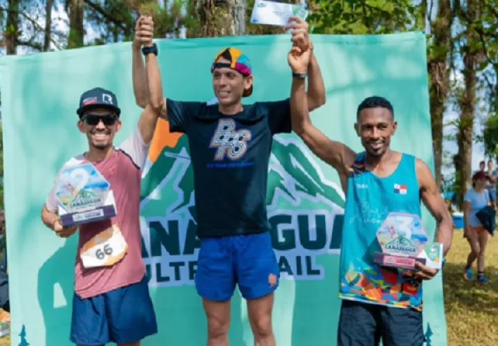 José Erubiades Cedeño se impuso en la rama masculina. Foto: Cortesía