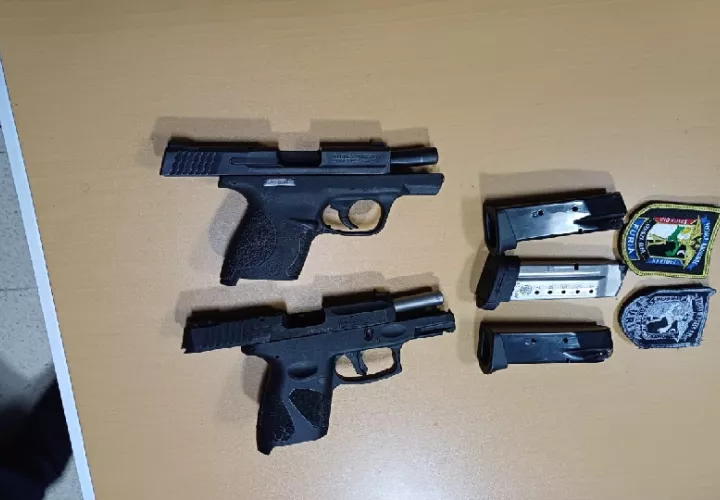 Unas diez armas de fuego y 267 municiones decomisadas, junto a cuatro operaciones contra el microtráfico, Foto. Proteger y Servir
