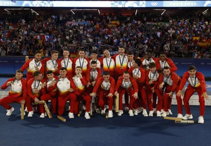 España ganó el oro olímpico en fútbol. Foto: EFE 
