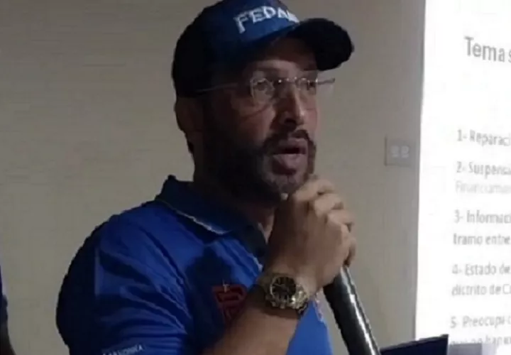 Isaías Barahona la Federación Panameña de Bandas Independientes. Foto: Diomedes Sánchez. 