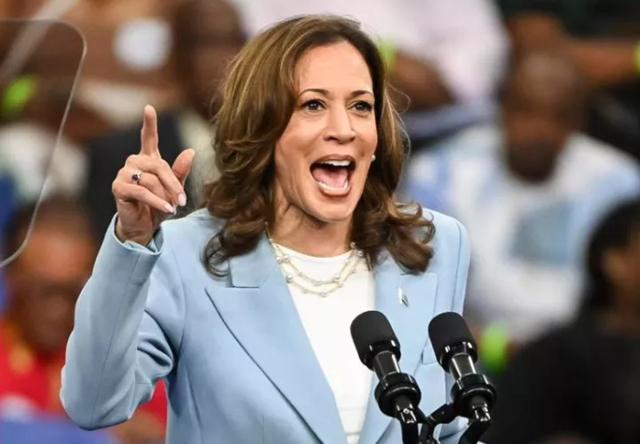 La vicepresidenta de Estados Unidos, Kamala Harris. Foto: EFE
