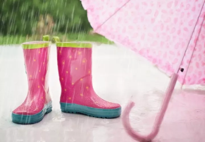 Cuando llueve, es probable que te sientas un poco desanimada y es aquí cuando la moda ayuda.