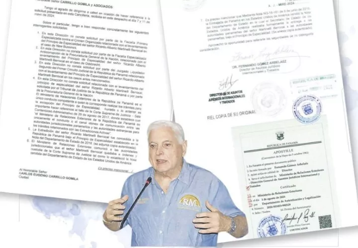 Ricardo Martinelli, expresidente de Panamá. 