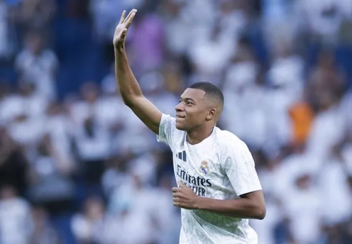 Mbappé, jugador del Real Madrid. Foto: EFE