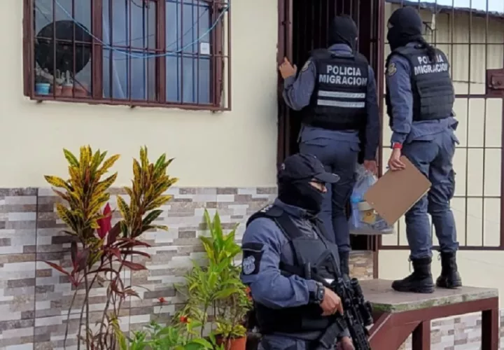 Los traficantes  alojaban a los migrantes  hasta su salida del país. Foto: Cortesía