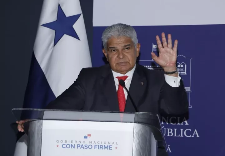 Presidente José Raúl Mulino. Foto: Victor Arosemena