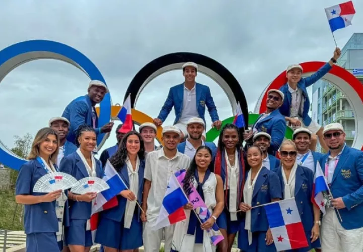 Delegación de Panamá en los Juegos de  París 2024. Foto: COP