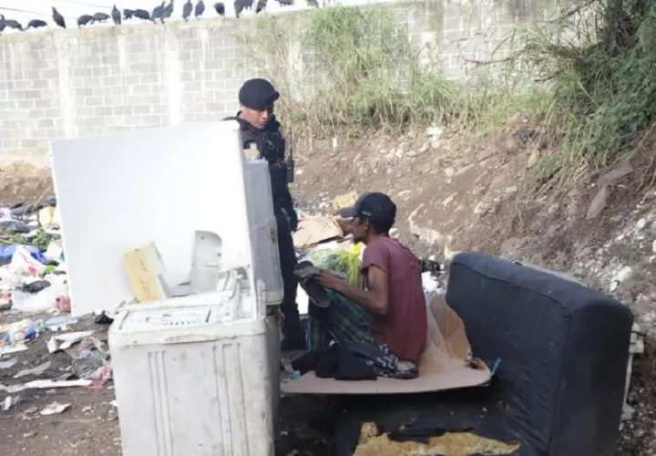 Operativo de la Alcaldía de Panamá en Tocumen. Foto: Cortesía