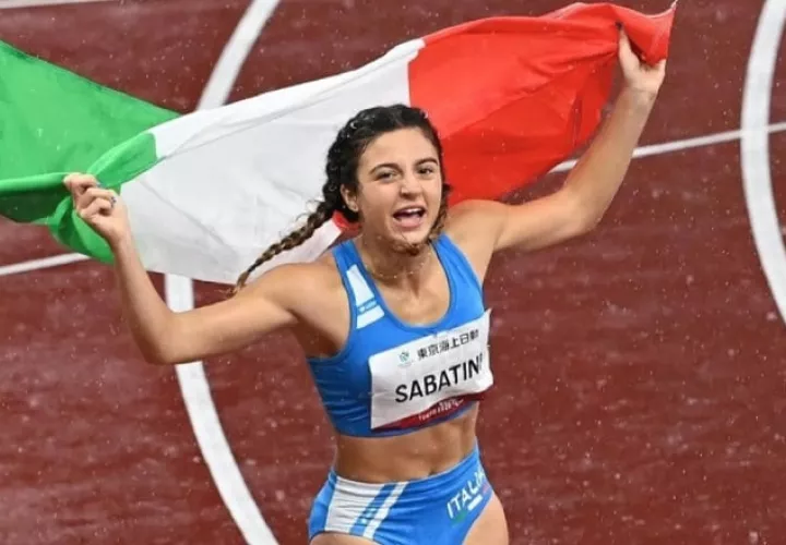 La italiana Amber Sabatini. Foto: Instagram
