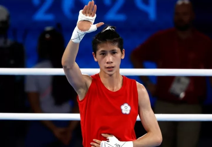 La boxeadora Lin Yu-ting. Foto:EFE