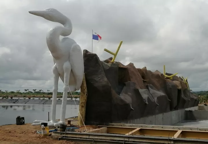 La iniciativa es un proyecto agro turístico que logró convertir un área de albina donde se desarrolla la cría de camarones. Foto: Thays Domínguez