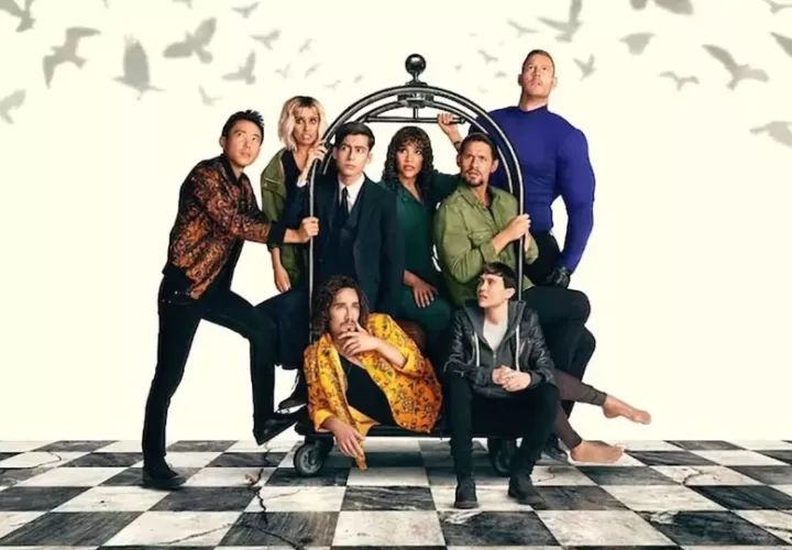 'The Umbrella Academy' tiene el cuarto lugar a nivel global. Foto: Netflix