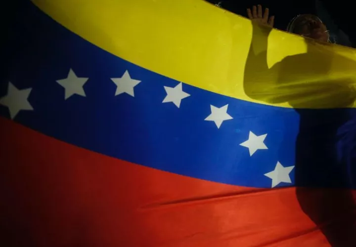 Protesta tras las elecciones presidenciales del domingo en las que el Consejo Nacional Electoral (CNE) dio como ganador a Nicolás Maduro. Foto: EFE