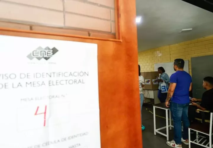 Venezolanos votando el pasado 28 de julio en Caracas (Venezuela). Foto: EFE