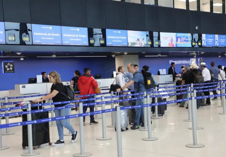 Tocumen sigue rompiendo récords de pasajeros en 2024. Foto: Cortesía