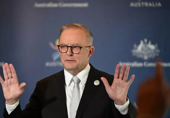 El primer ministro de Australia, Anthony Albanese. Foto: EFE