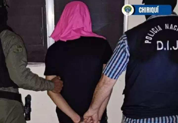 La detención de Anthony Nicolás Rojas, de 24 años, se realizó gracias a una operación conjunta entre la Policía Nacional y el Ministerio Público. Foto. Cortesía. PGN