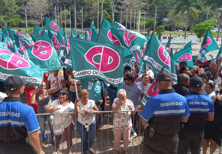 Cambio Democrático gobernó una vez el país y llegó en dos ocasiones en segundo lugar en las elecciones. Foto: Archivo