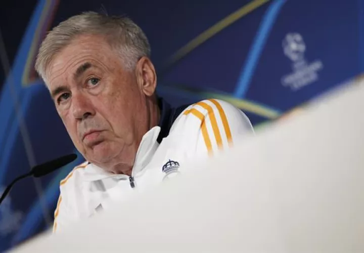 Carlo Ancelotti, técnico del Real Madrid. Foto: EFE
